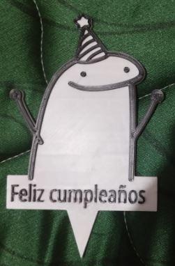 TOPPER FLORK HAPPY BIRTHDAY