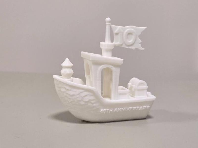 Benchy with treasure chest and lantern