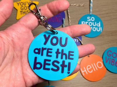 “You’re the Best” Gift Tag | Keyring | Bag Tag 