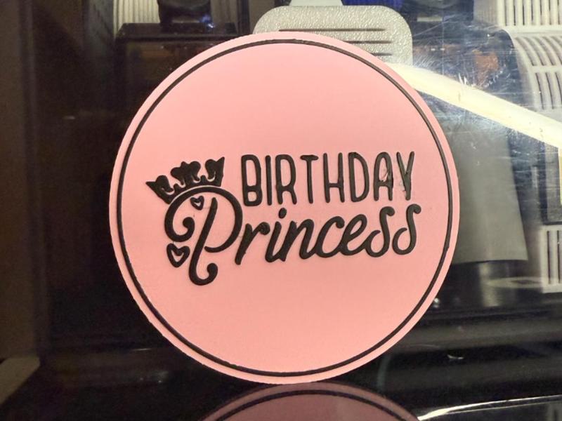 BIRTHDAY PRINCESS COASTER