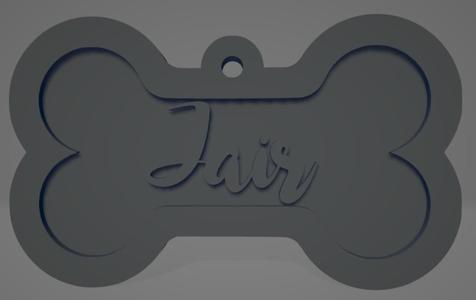 Bicolor Dog Collar "Jair" - Collar bicolor para perro "Jair"