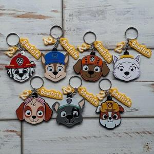 Paw Patrol keychain set