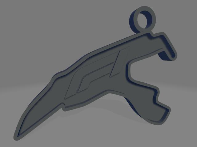 Spa Francorchamps F1 Circuit Keychain