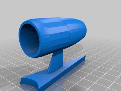 haut parleur de bureau style reacteur avion V2.0