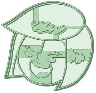 World Bita Flora cookie cutter