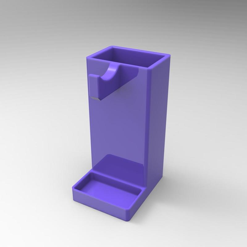 Multifunctional Pen Box with Headphone or Cable Hook – Desk Organizer