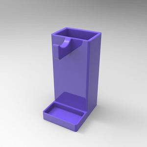 Multifunctional Pen Box with Headphone or Cable Hook – Desk Organizer