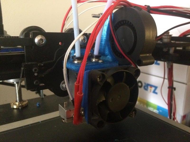 Creality Ender 4 Chimera Hotend Mount