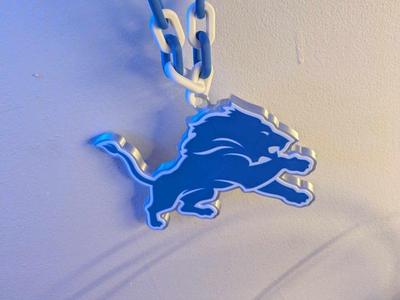 Detroit Lions Chain (Fits A1 Mini)