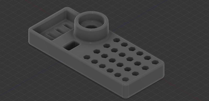 ORIA Electric Screwdriver Stand w/ Bits