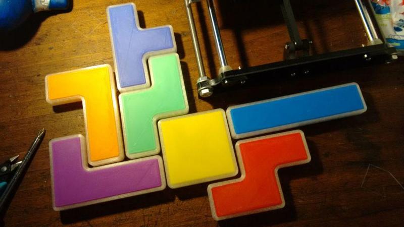 TETRISUSHI - Sushi plates Tetris shaped