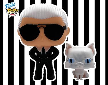 Funko POP! KARL LAGERFELD AND CHOUPETTE