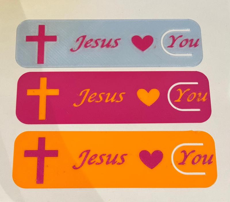 Jesus Loves You Bookmark