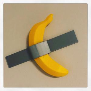 Banana Cattelan Wallmount