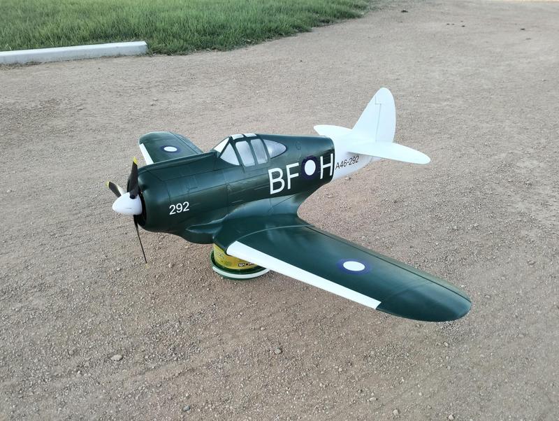 CAC BOOMERANG AUSTRALIAN WWII FIGHTER 1200MM (L3D)