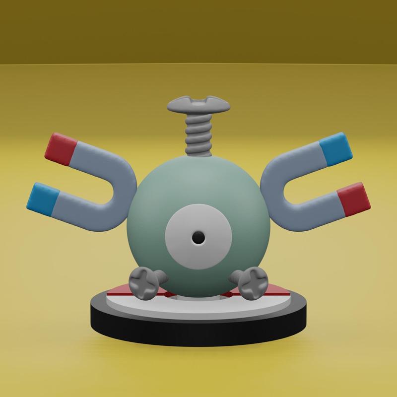 Pokemon No. 081 Magnemite