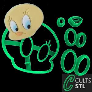 CORTADOR LOONEY TUNES BABY - PIU PIU 6cm