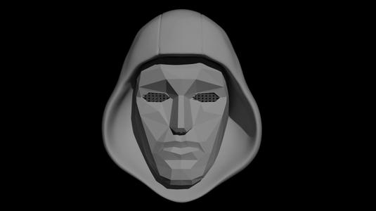 SQUID GAME FRONT MAN HEAD SCULPT