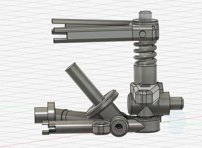 CMC Aston Martin DB4 Zagato Front Suspension