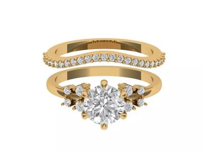 Solitaire ring