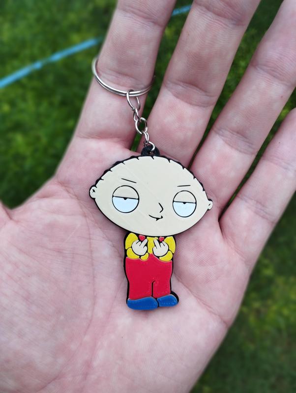 Stewie Family Guy Keychain