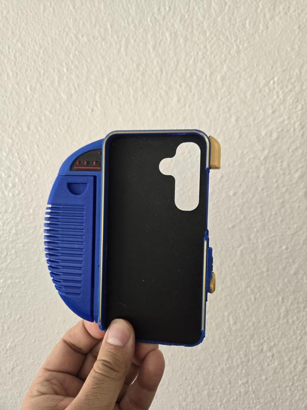 Megaman PET phone case for Samsung S24 Slim Ver