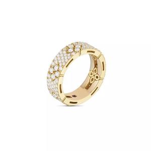 LOVE IN VERONA RING WITH DIAMONDS AND EMERALDS
