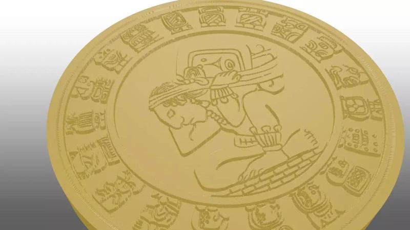 Calendario medallon Maya