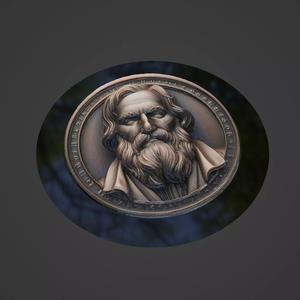 Galileo Galilei Medallion