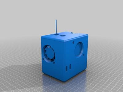 Extruder Enclosure for i3 A8 Badass DiggityDank MK8 Carriage