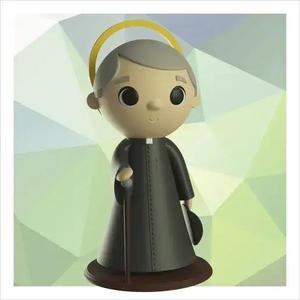 Padre Cicero 3D Model - High-Detail STL for 3D Printing | 15cm Tall, 2.0mm Nozzle Compatible