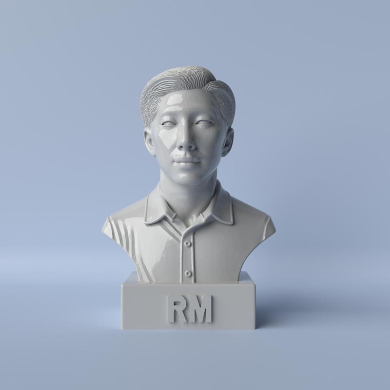 RM Legacy – Stylized Bust of BTS Leader