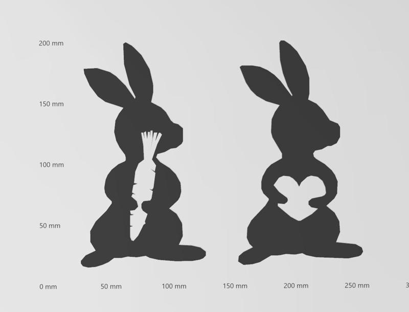 Wandtattoo Osterhase 4