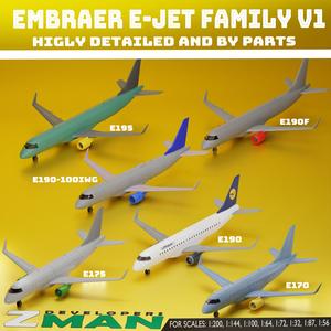 Embraer E-Jet Family pack V7 (22 IN 1)