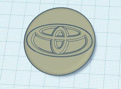 Center caps for Toyota Sienna wheel