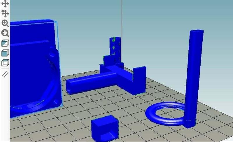 fan helper mk8 ekstruder for me creator