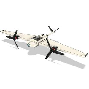 SkyRaptor FX-9 – Fixed-Wing Drone 3D Model | Long-Range UAV RC Aircraft Functional STL