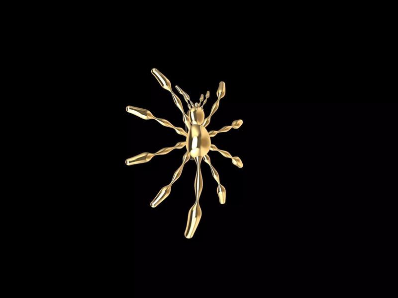 SPIDER BROOCH