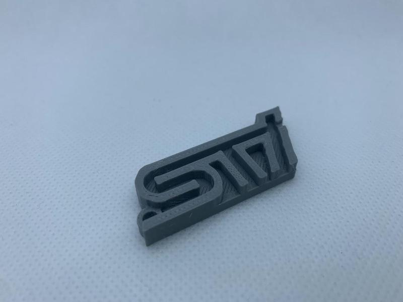Subaru STI keychain