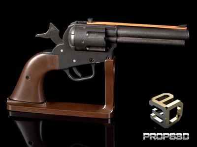 Single Action 6 Shooter Rubber Band Gun