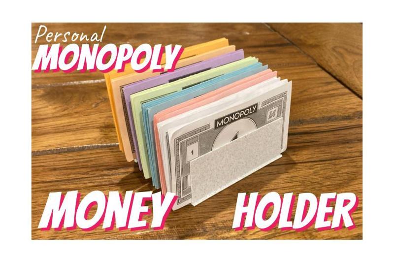 Personal Money Holder for Monopoly game.