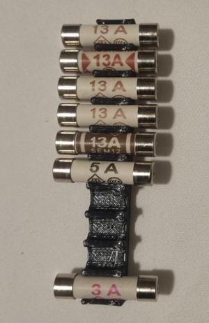UK Plug Fuse Holder