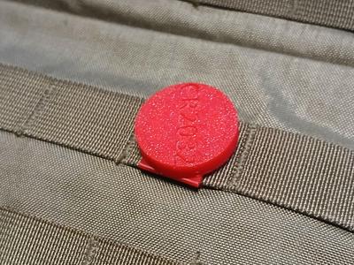 CR2032 battery molle holder