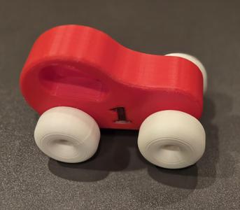 Toddler Car Toy Numbered Variants