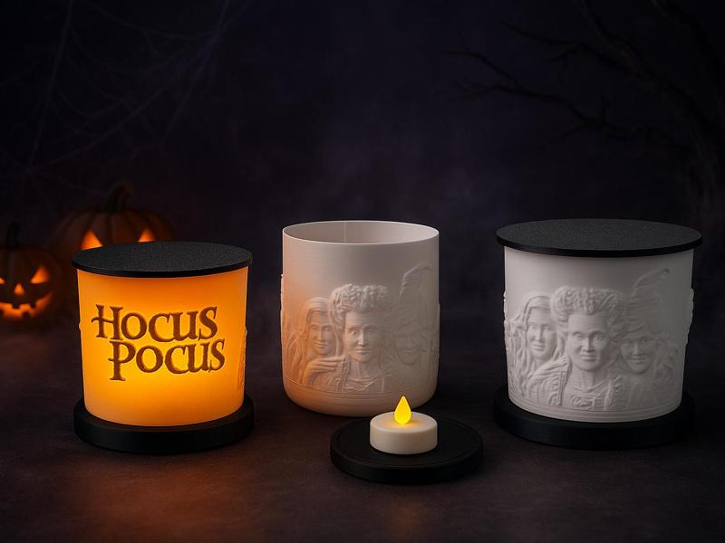 Sanderson Sisters Lithophane Cylinder