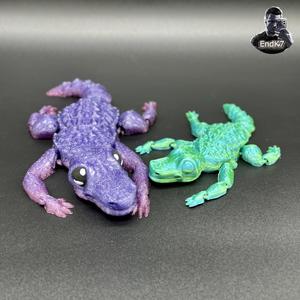 Cute Flexible Crocodile - Print in Place - No Supports - Articulated - Flexi