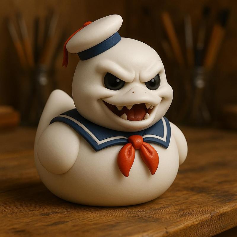 Ghostbusters Stay Puft Marshmallow Duck