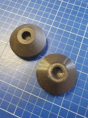 Ball Joint Foot for 12 mm Ball-End Steel Rods