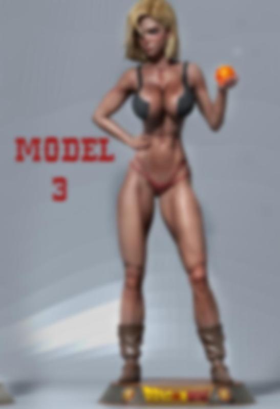 Dragonball android 18 V3 nsfw nude figure