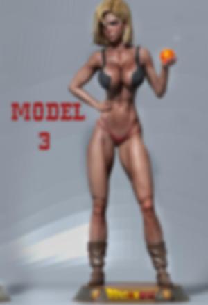Dragonball android 18 V3 nsfw nude figure
